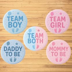 32 Baby Shower Pins 