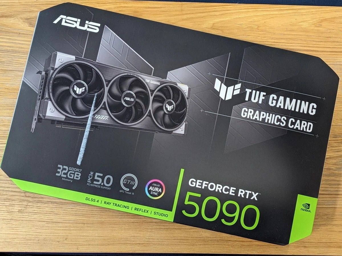 Asus RTX 5090 TUF Gaming 32GB GDDR7 NVIDIA Graphics Card GPU - SEALED