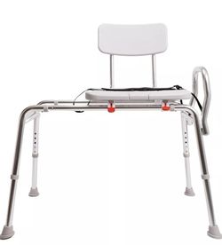 Eagle Health (80662)  Ergo Swiveling Sliding Bathtub Transfer Bench Shower Chair