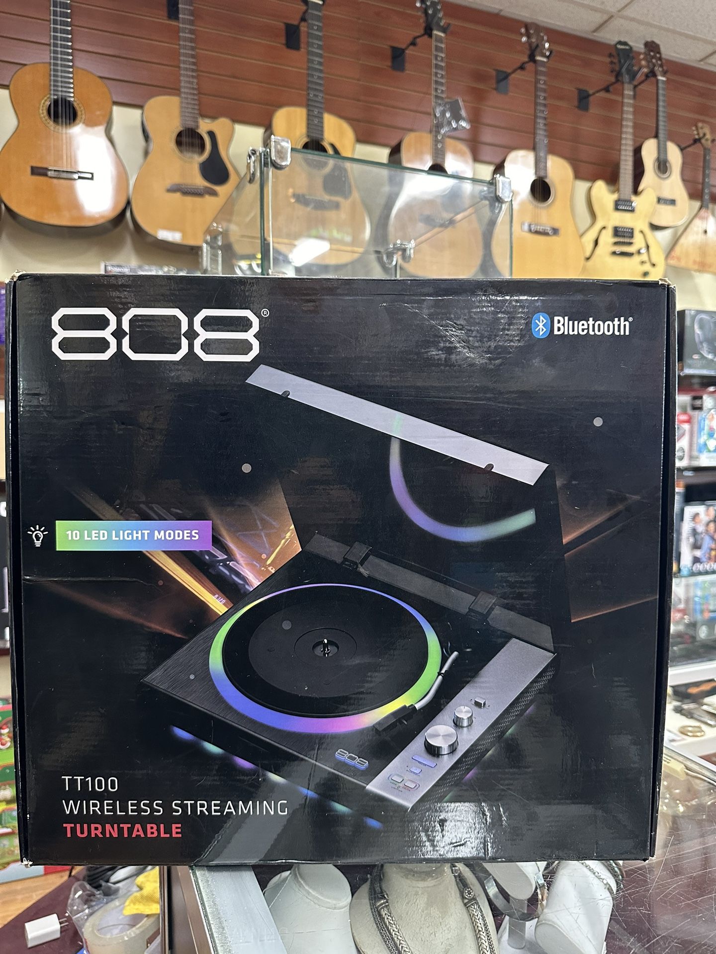 808 TT100 Bluetooth Streaming Turntable New