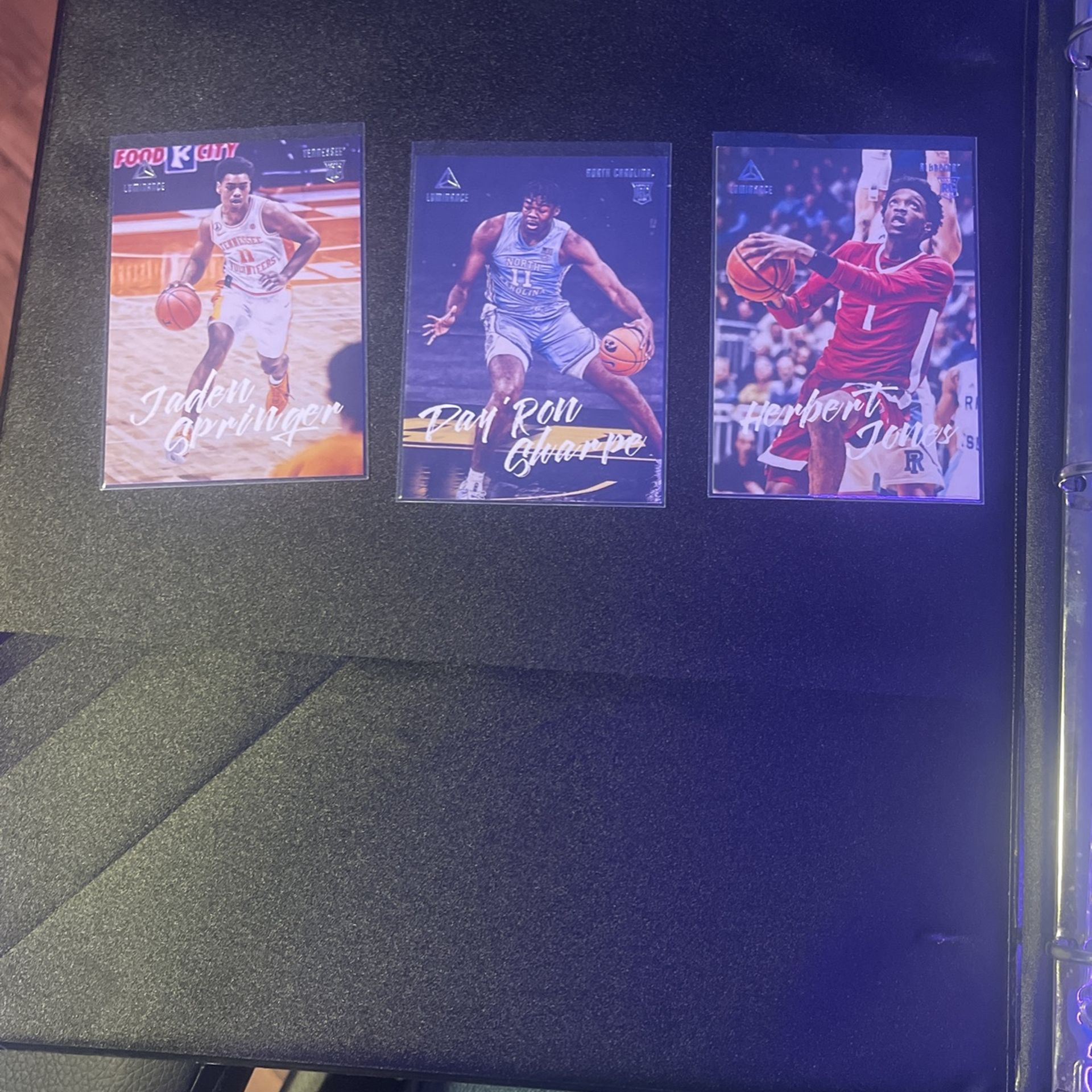 Jaden Springer Luminance Panini Rookie RC NO. 95