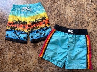 Toddler boy beach shorts size 24 months