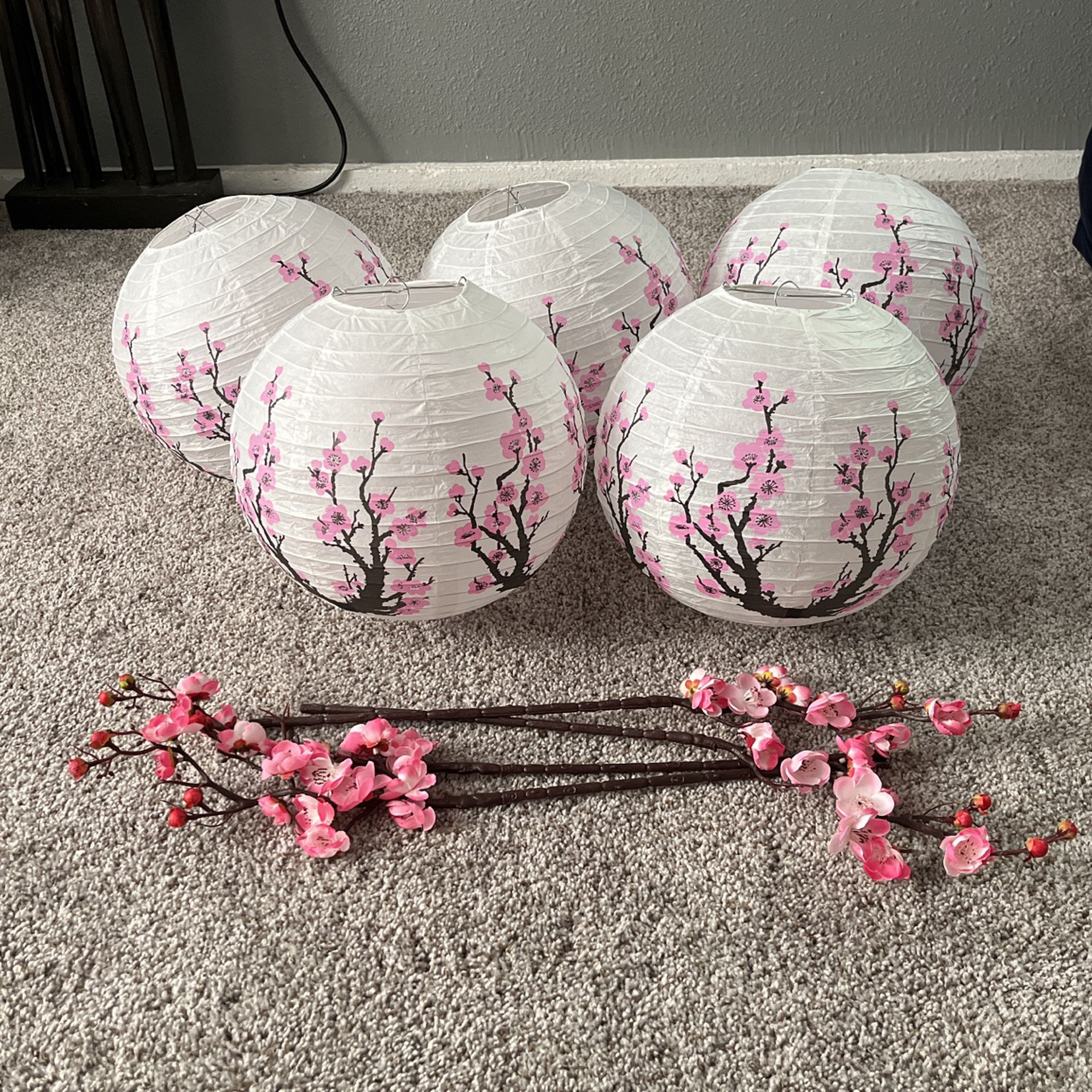 Free Cherry Blossoms Decorations Party Theme