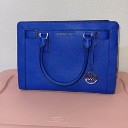 Royal Blue Michael Kors Bag 