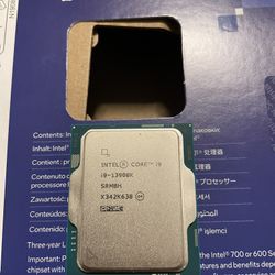 Intel Core i9-13900K Desktop Processor 24 cores (8 P-cores + 16 E-cores) 36M