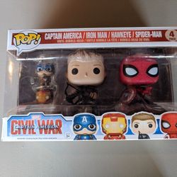 Funko Civil War 4 Pack