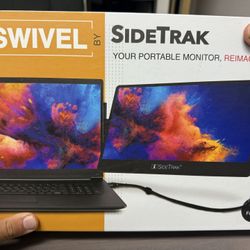Swivel By Side Trak Portable Monitor 