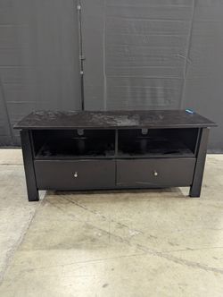 Dark Espresso Finish Media Console with Storage Drawers