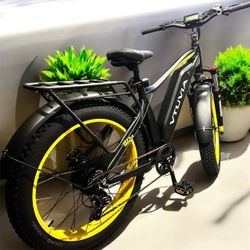 Vtuvia Fat Tire Electric Bike