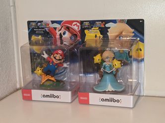 SEALED | Super Mario Galaxy 2 Amiibo figures  | Mario and Rosalina