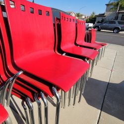 27 Red chairs