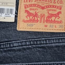 32x30 Levi’s Men’s 569 Loose Straight Jeans