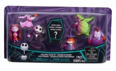 New Disney The Nightmare Before Christmas 7 Figure Set