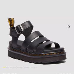 Dr. Martens  Blair Leather Strap Sandal
