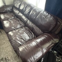 Leather Couches 
