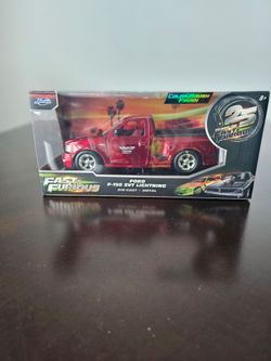 Jada Fast furios ford F150 svt lightning color brush finish