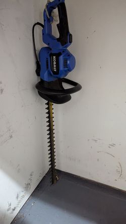 Kobalt electric hedge trimmer