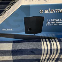 Element Bluetooth Speaker With Subwoofer