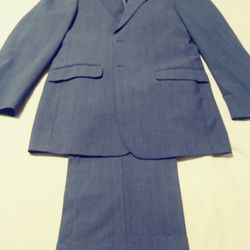 Washable Pinsteipe Suit (Mens)