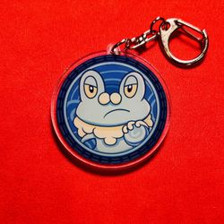 Sobble Acrylic Keychain | Pokémon Water-Type Cute Art Charm