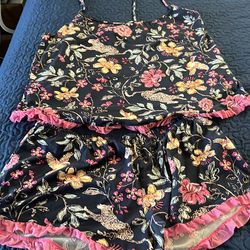 Estampado flores talla L