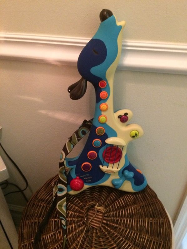 Puppy play 🎸 guitar from Target 🎯