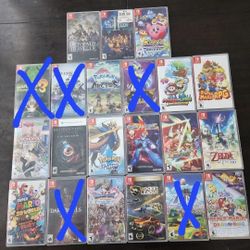 Nintendo Switch And PS5 Games