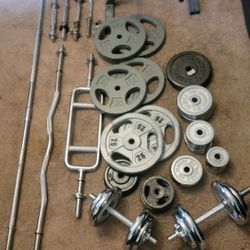 Weights For Sale Tricep Bar And 2x25lbs Plates Were Already Sold
