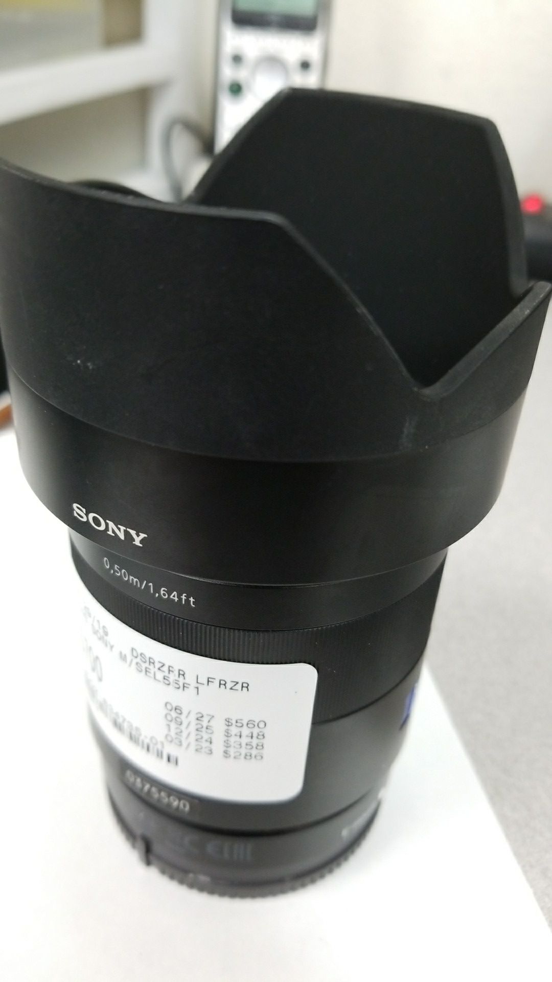 Sony Sonnar T FE 55mm f/1.8 ZA SEL55F18Z for Sale in Las Vegas
