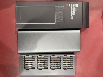 51 in 1 Precision Screwdriver Set, Portable Screwdriver Set with 48 Magnetic Bits Torx Hex Screwdriver for iPhone, Laptop, PC, Watch, Glasses