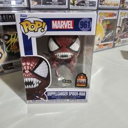 Funko Marvel Doppleganger Spiderman Con Metallic