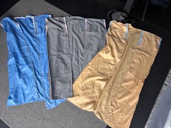 Traditional Embroidered Kaftans Set of 3