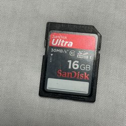 16GB SanDisk Ultra SD Card