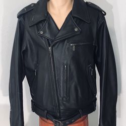 Harley Davidson motorcycle jacket studded men’s large