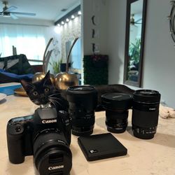 Canon 90D + Sigma 18-35mm + Extra Lenses Bundle - Ready to Shoot!