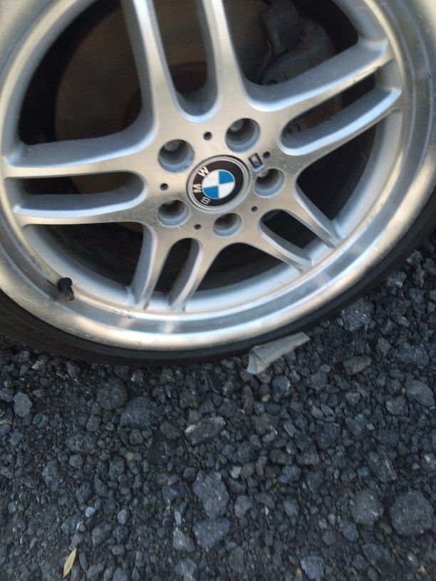 BMW Wheels M Class For 5 Series With Tire Front 225 40 18 Back 245 40 18