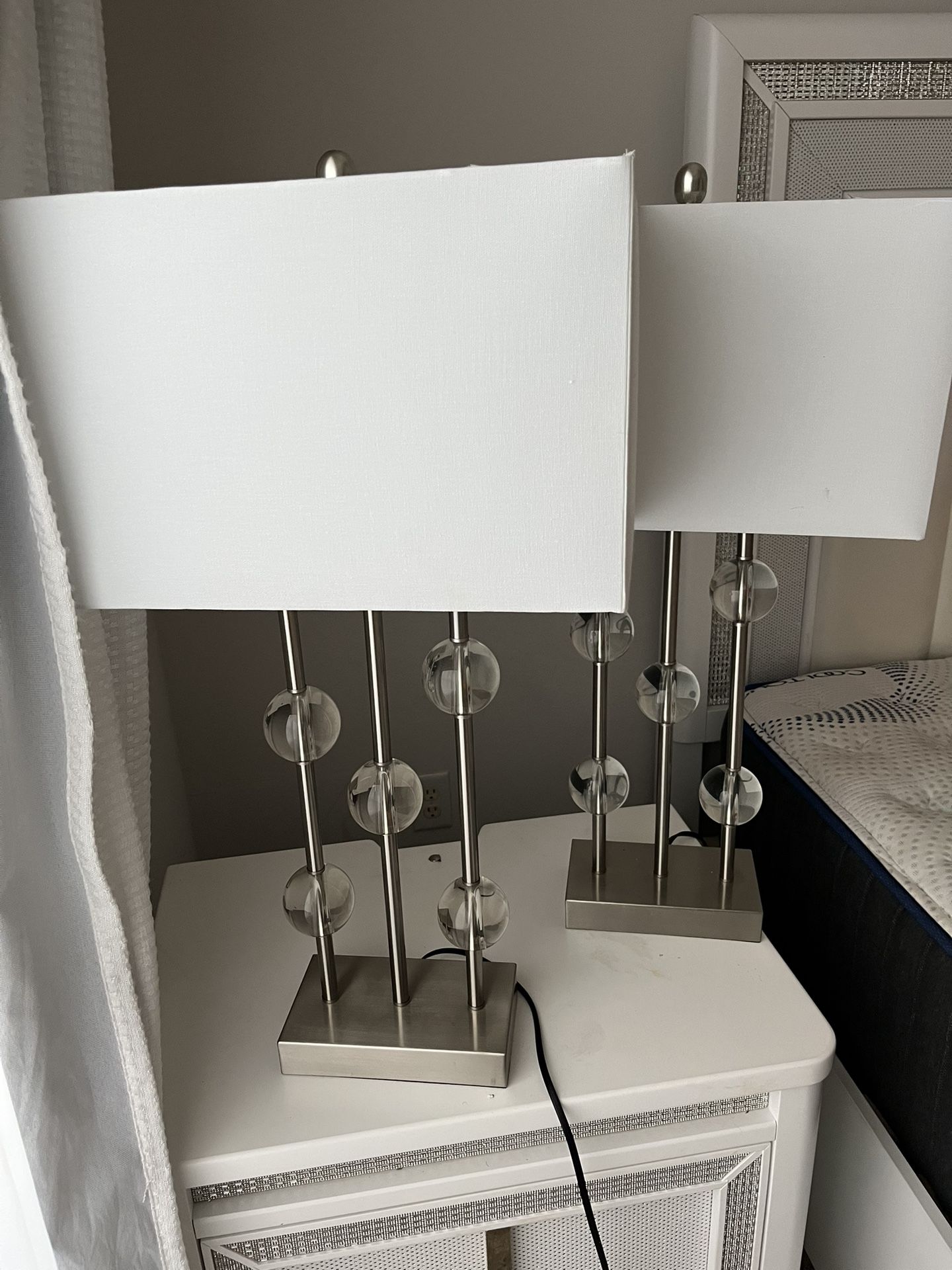 Stylish Table Lamps : Set of 2 :$60 OBO!