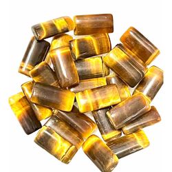 15.5” Of 16mm Tiger Eye Beads