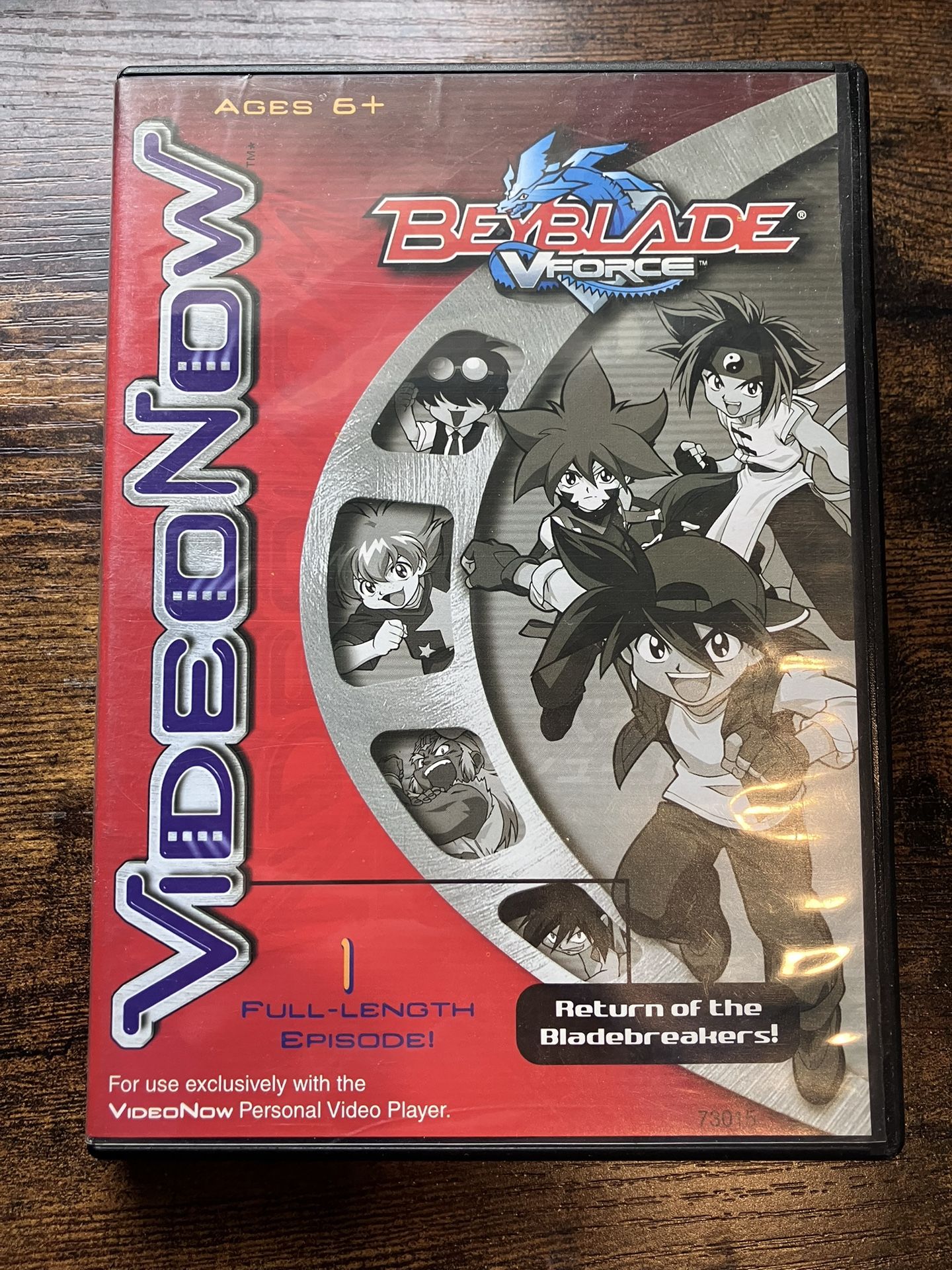 Videonow disc beyblade return of the bladebreakers
