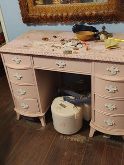Dresser and vanity