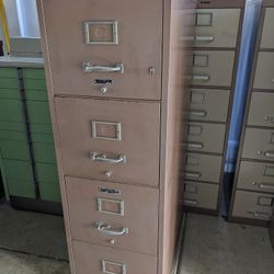 Victor Fire Master Fireproof 4 Drawer Letter Size File Cabinet