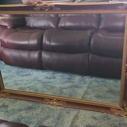 Vintage Carolina Mirror Company 44x32 Wall Mirror