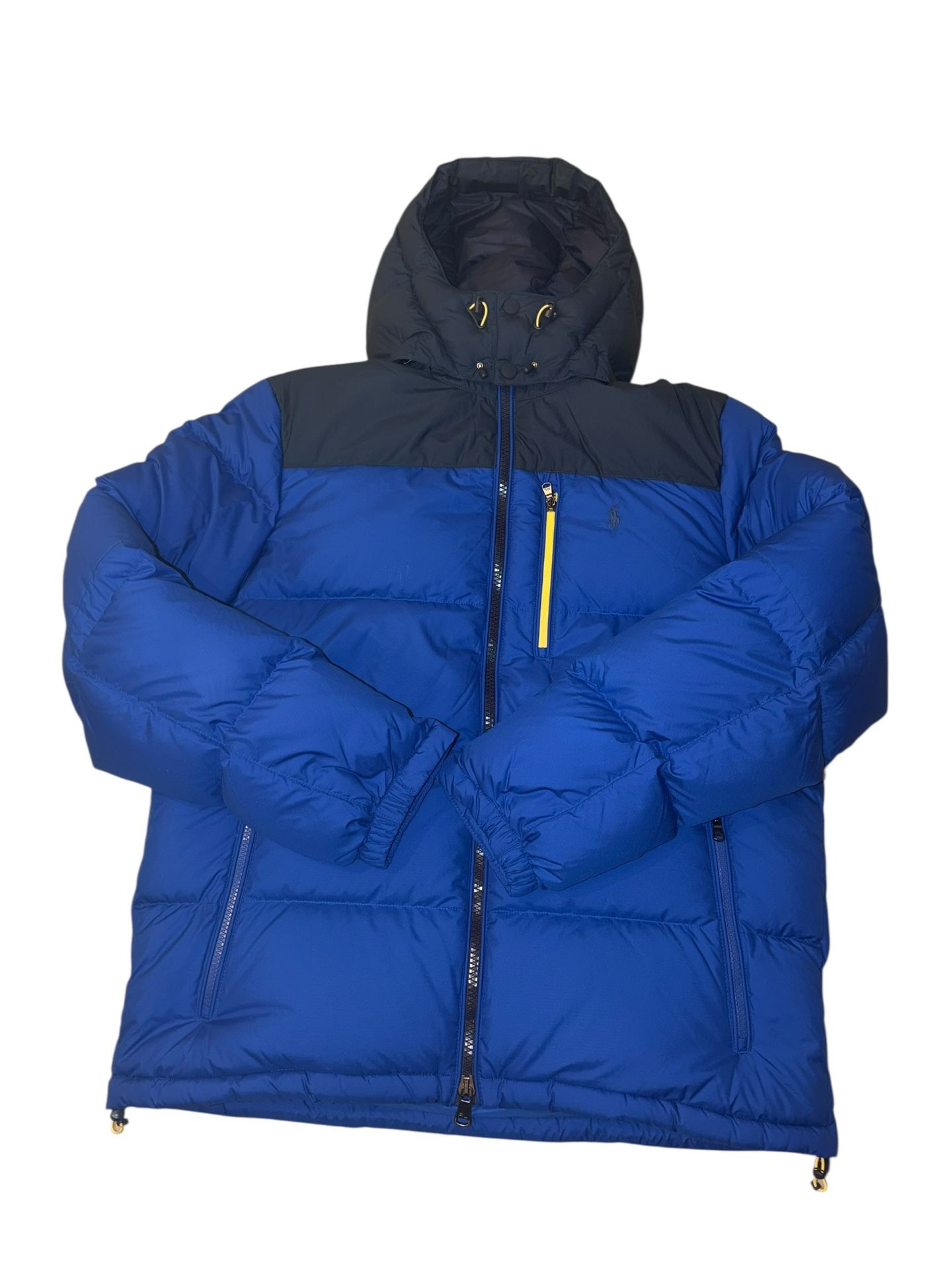 Polo Ralph Lauren Mens L Blue Down Puffer Jacket NWT 