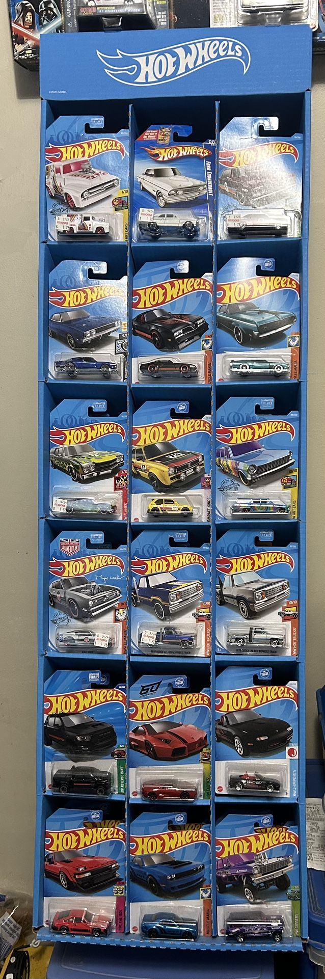 Hotwheels Store Display
