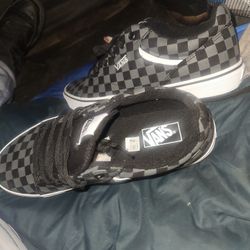 Vans Seldan Checkerboard Black And White