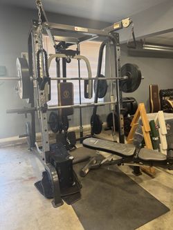 Marcy MD-9010G smith rack/cage system