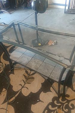 Glass table