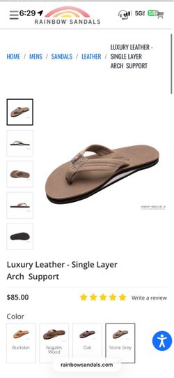 Rainbow sandals (MENS SMALL 7.5-8.5)