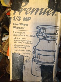Badger Garbage disposal