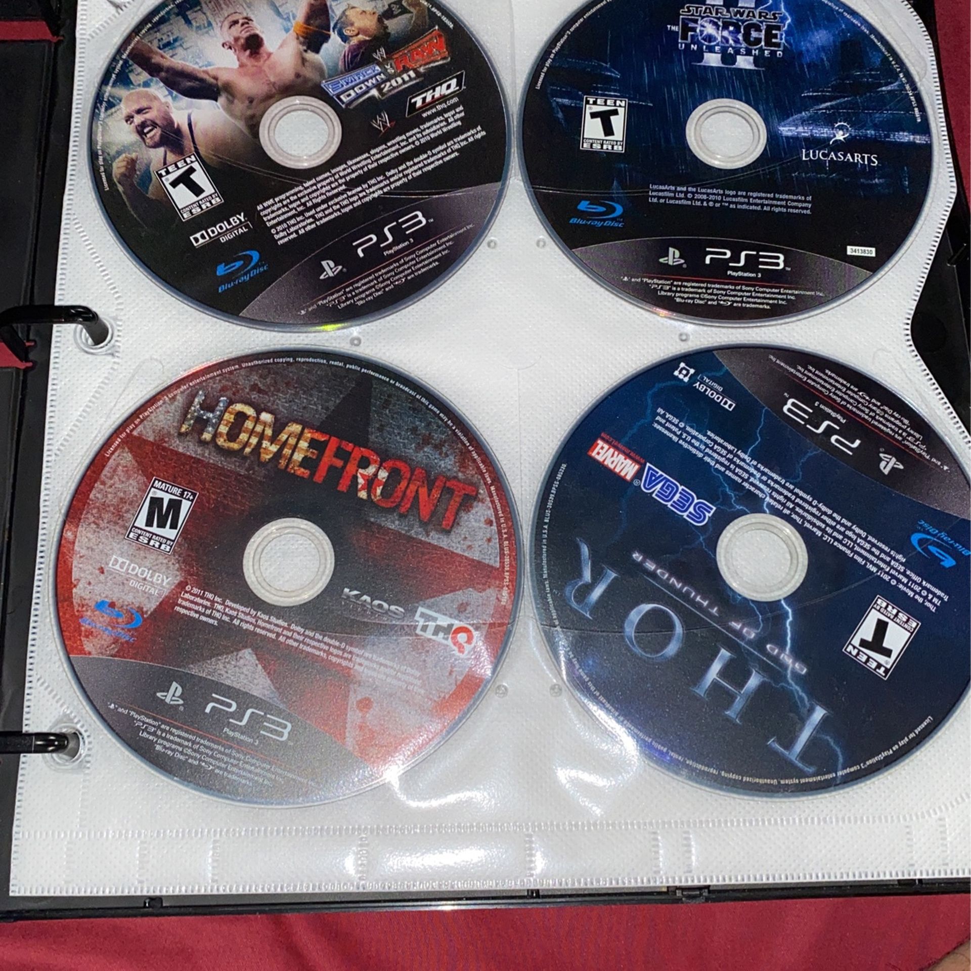 100 Clear PS3 Game Cases – Original Style With Blu-Ray Logo (Bulk Lot)